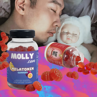 The Sweet Dream Duo: Passion Fruit Flavor and Sleep Benefits with Molly Melatonin Gummies