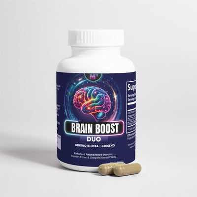 Brain Boost Duo - Ginkgo Biloba + Ginseng