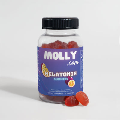 Molly Melatonin Gummies - Passion Fruit Flavor