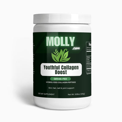Youthful Collagen Boost - Grass-Fed Hydrolyzed Collagen Peptides
