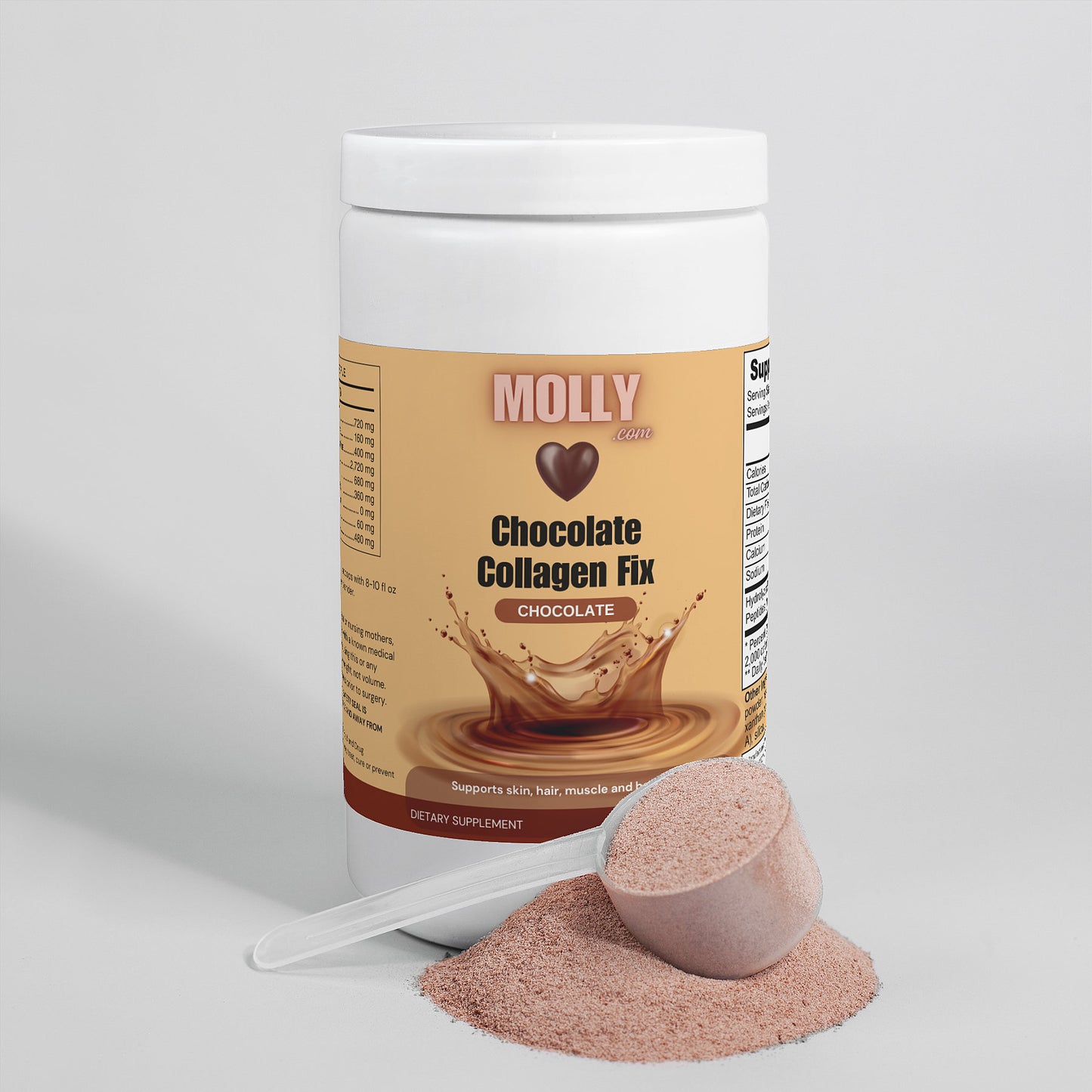 Chocolate Collagen Fix - Grass-Fed Collagen Peptides Powder (Chocolate)